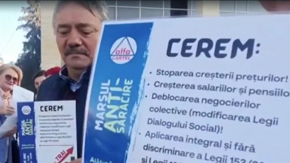 Protest Mpotriva S R Ciei Organizat De Cartel Alfa