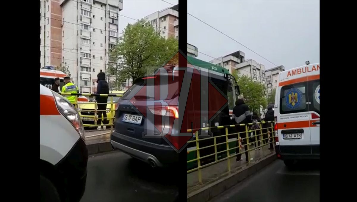 Accident Rutier N Cug Un Taxi A Intrat N Coliziune Cu Un Tramvai