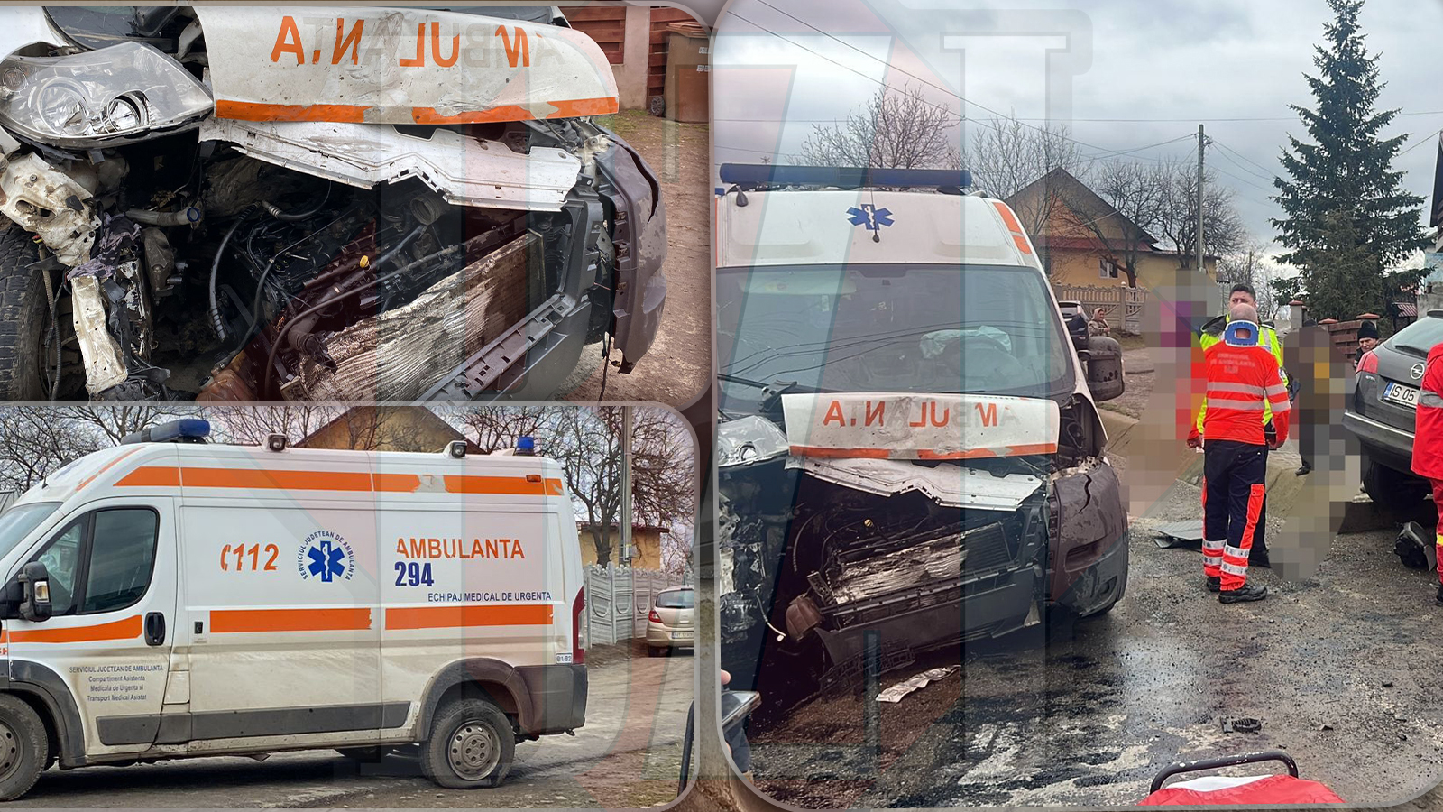 Ambulan Ele Din Ia I Au Fost Implicate N N Accidente