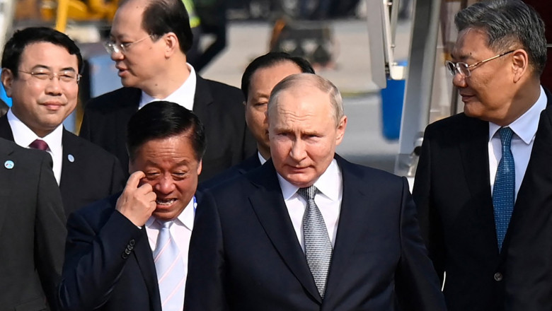 Pre Edintele Rusiei A Sosit N China Vladimir Putin Se Va Nt Lni Cu