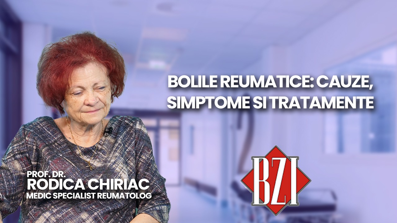 LIVE VIDEO Prof Dr Rodica Chiriac Medic Specialist Reumatolog