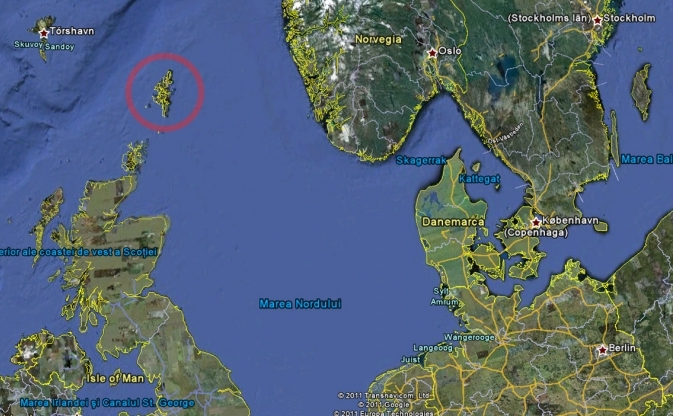 insulele feroe harta europei In Europa si ar putea face aparitia o noua tara. Vezi detalii aici 