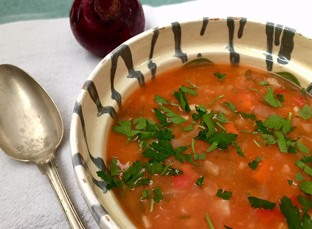 ciorba de legume de post