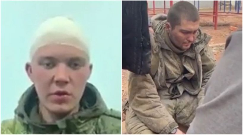 colaj soldat rus capturat de armata ucraineana