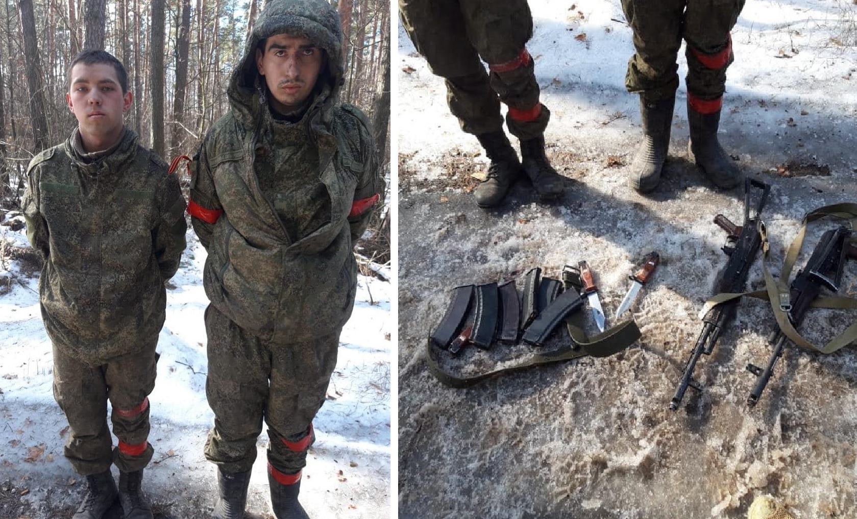 soldati rusi ce au fost capturat de armata ucraineana