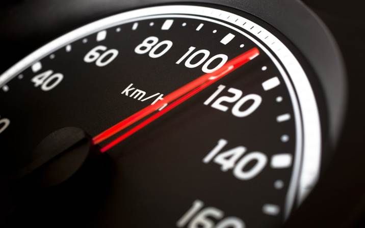 element de bord care indica viteza unui automobil