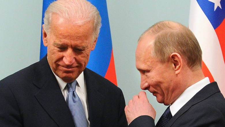Putin a vrut să dezbine NATO, presedintele american Joe Biden si presedintele rus Vladimir Putin