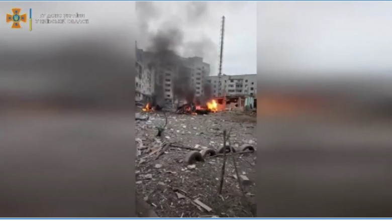 imagini de dupa bombardamentul din Borodyanka