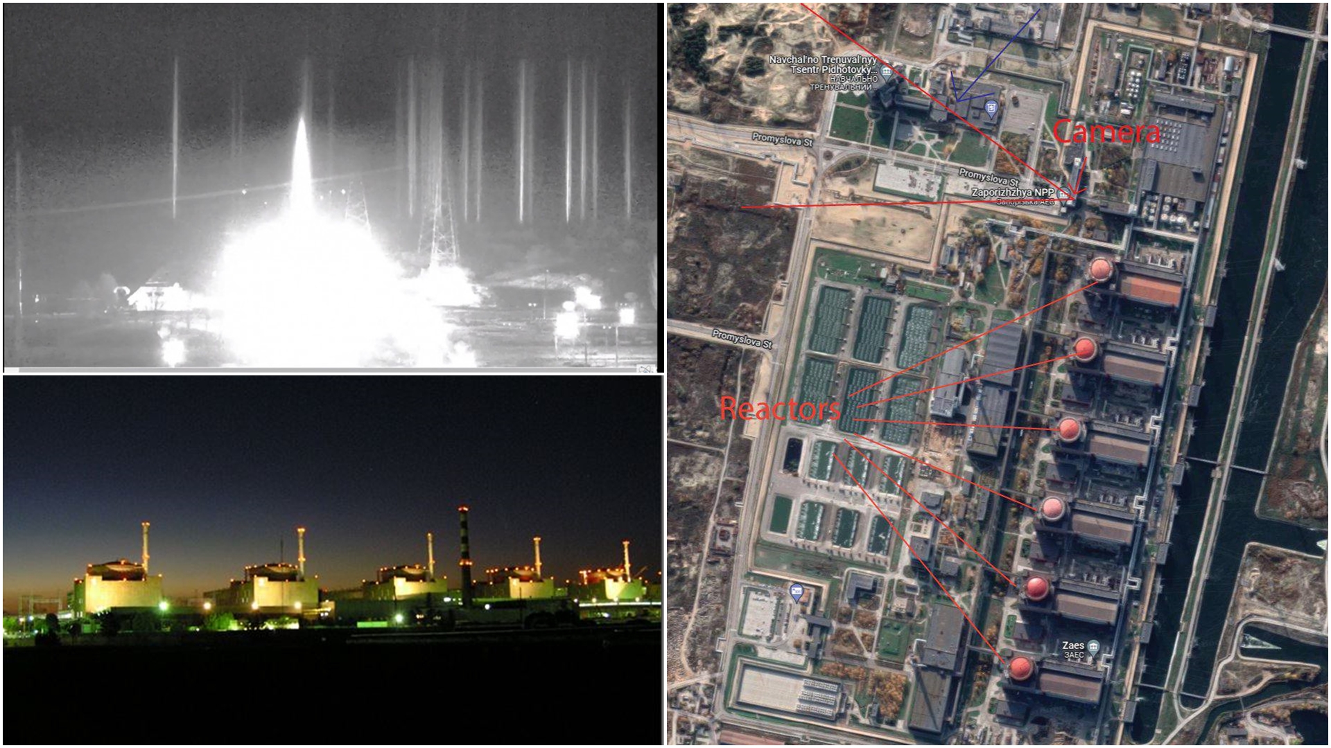 colaj centrala nucleara de la Zaporojie