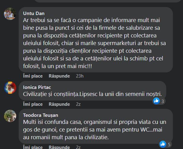  comentariile unor oameni la anuntul facut de ApaVital