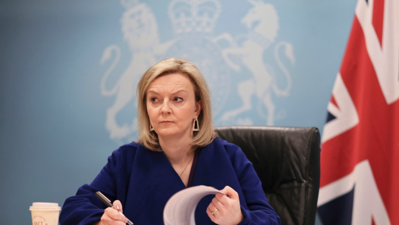 anchetă a Marii Britanii în Ucraina, Liz Truss, sefa diplomatiei britanice