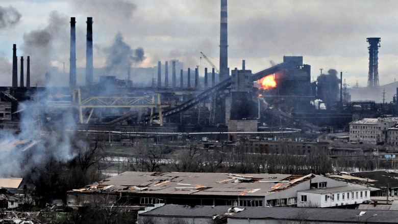 intensificarea luptelor în Mariupol, Mariupol bombardat de fortele armatei ruse