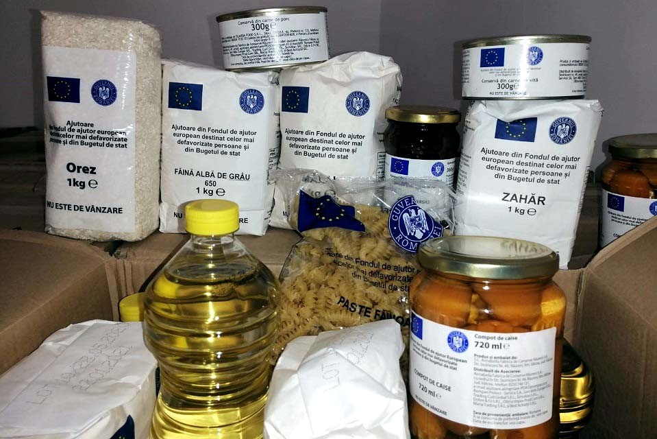  mai multe alimente primite de la UE