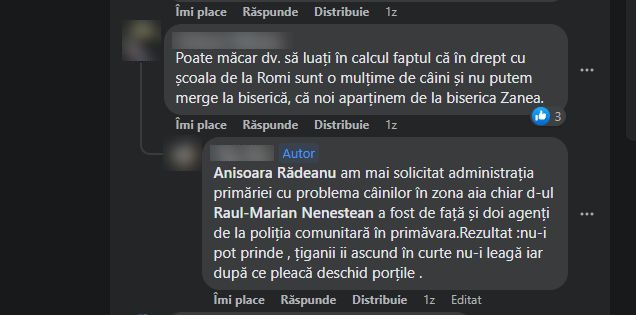 screenshot comentarii facebook