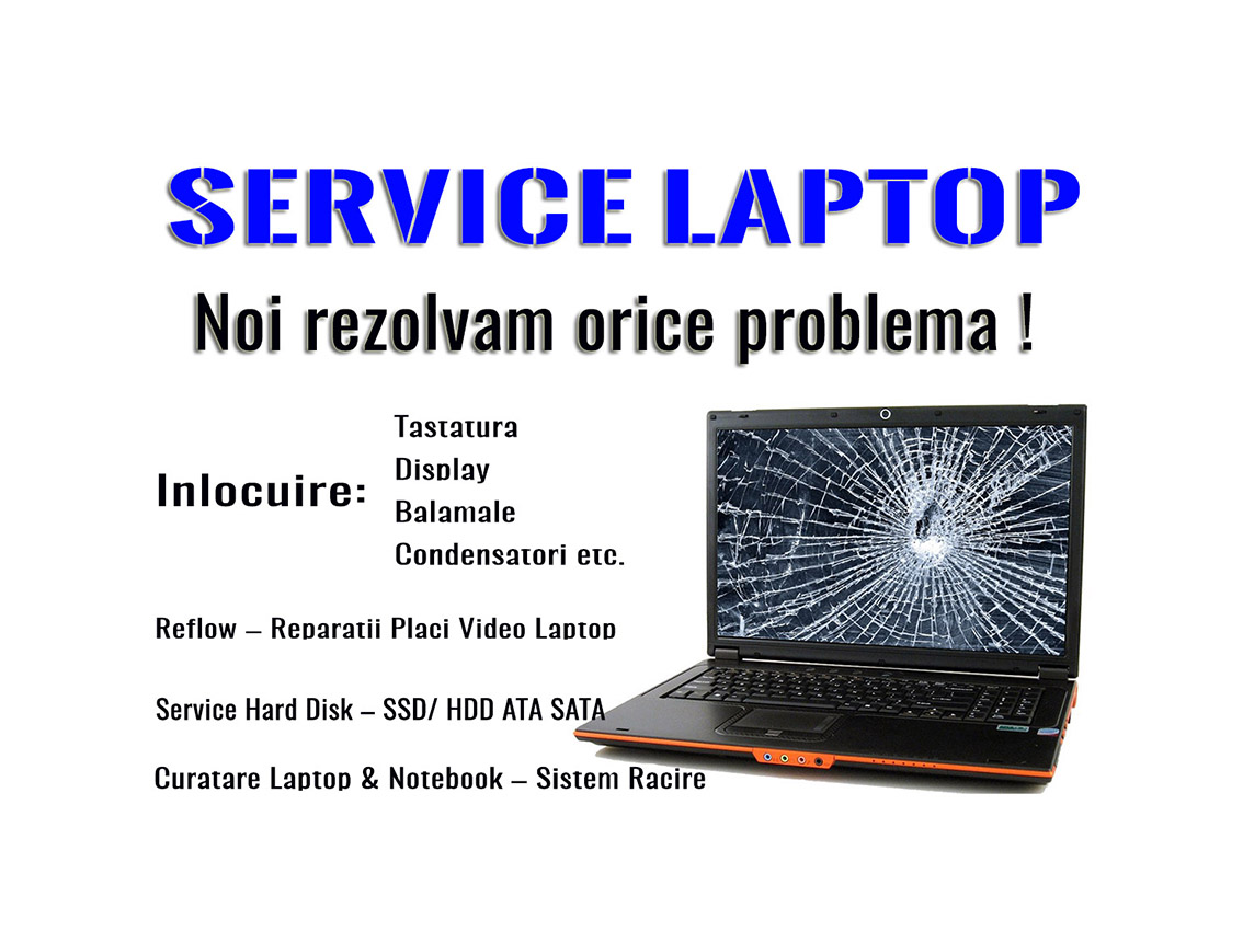 poza reprezentativa pentru service laptop